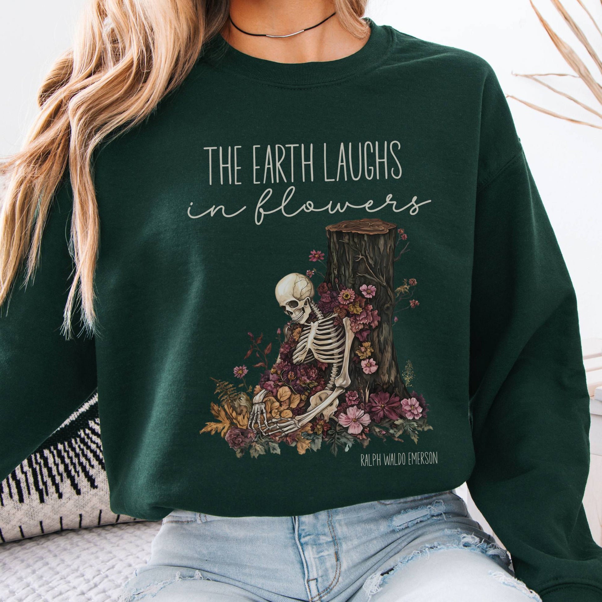 Sweatshirt Design 239 Crewneck Sweatshirt The Mystic Eden
