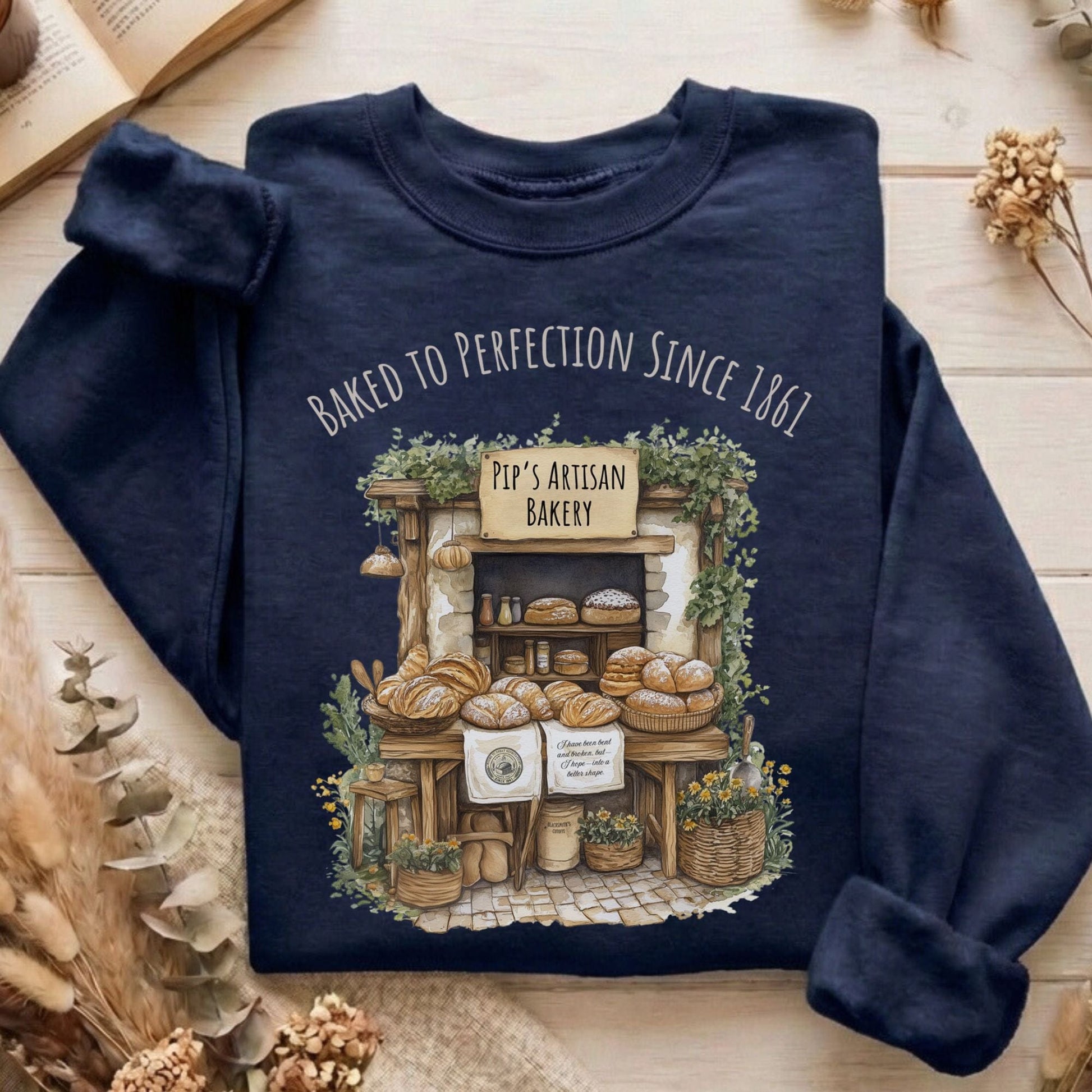 Sweatshirt Navy / S Design 119 Sweatshirt The Mystic Eden