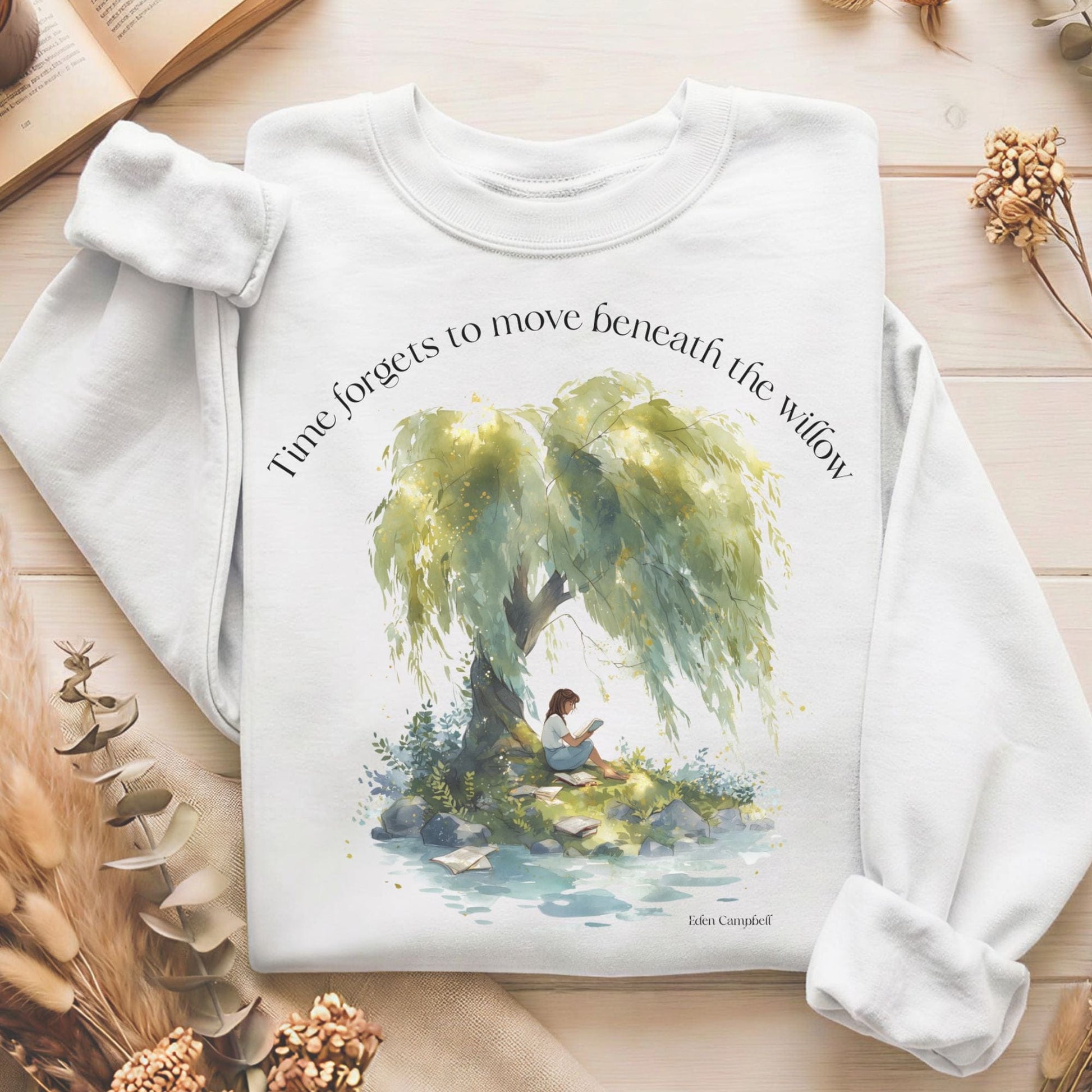 Sweatshirts White / S Design 244 Crewneck Sweatshirt The Mystic Eden