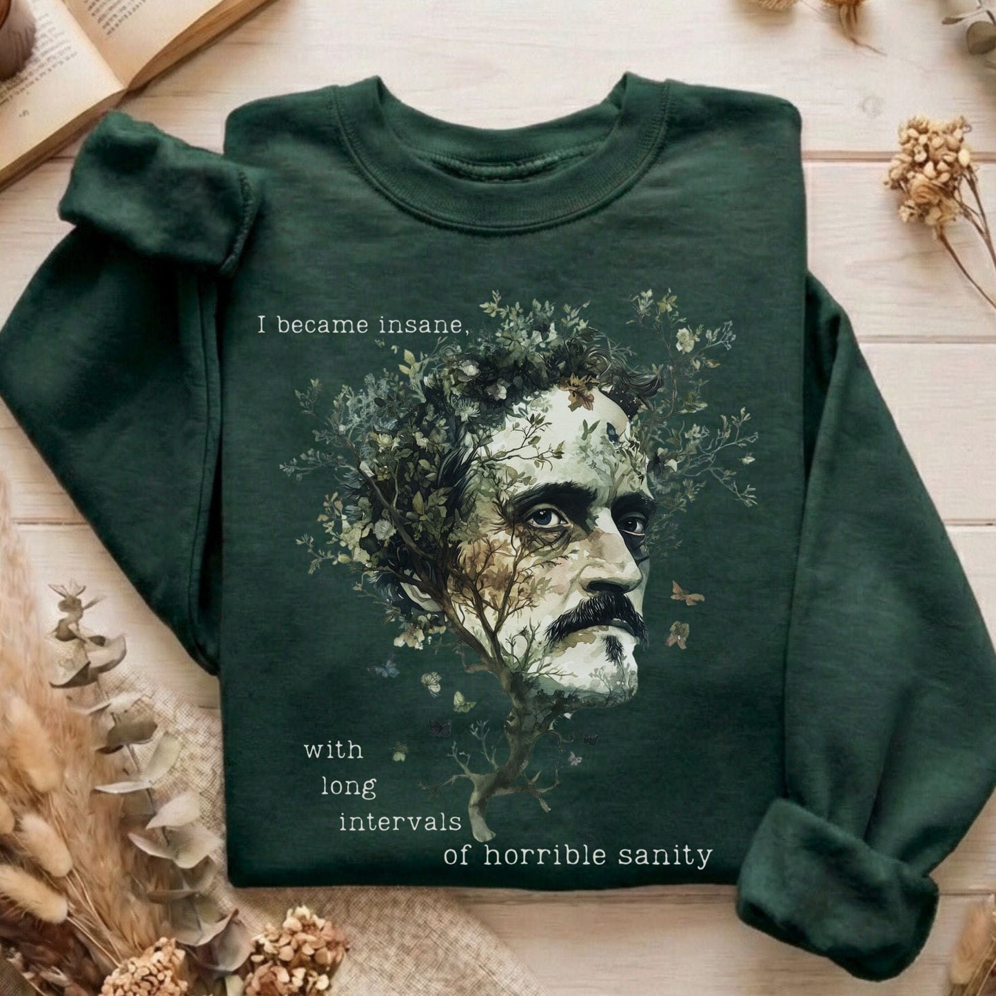 Sweatshirt Forest Green / S Design 141 Sweatshirt The Mystic Eden