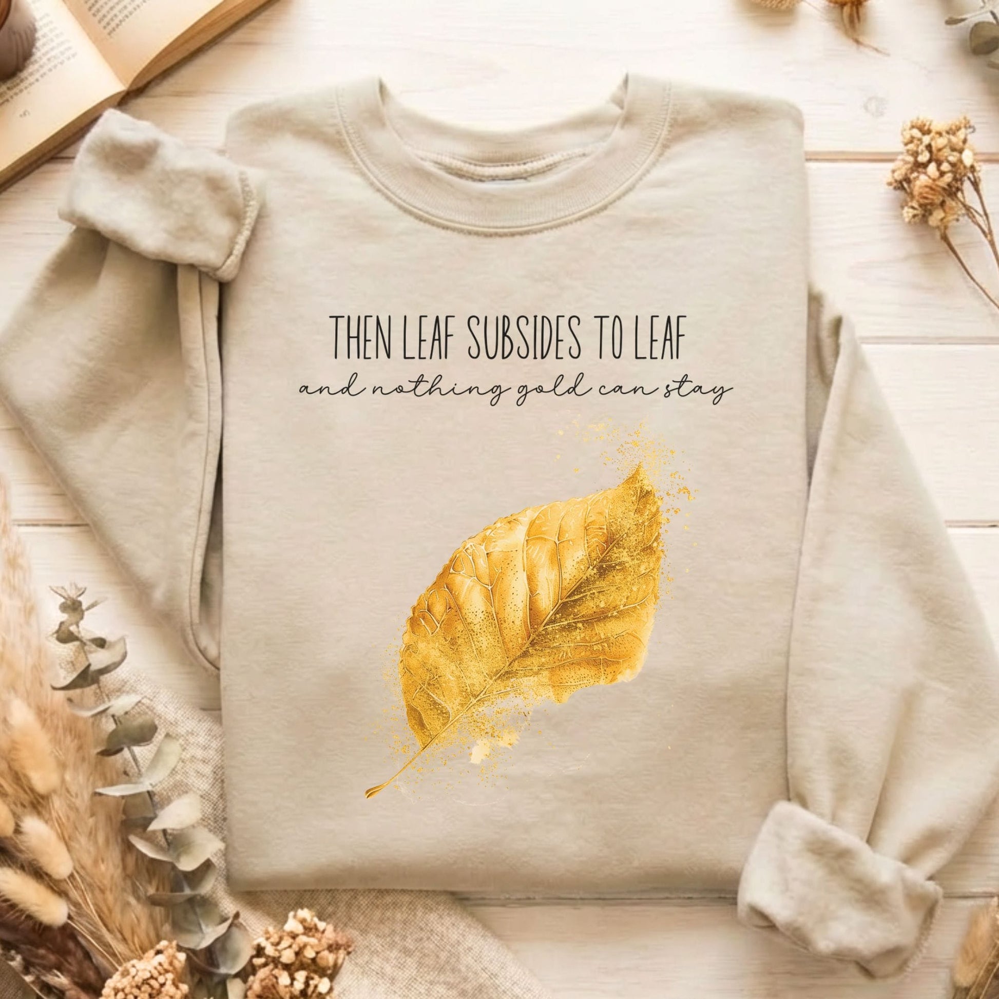 Sweatshirt Sand / S Design 247 Crewneck Sweatshirt The Mystic Eden