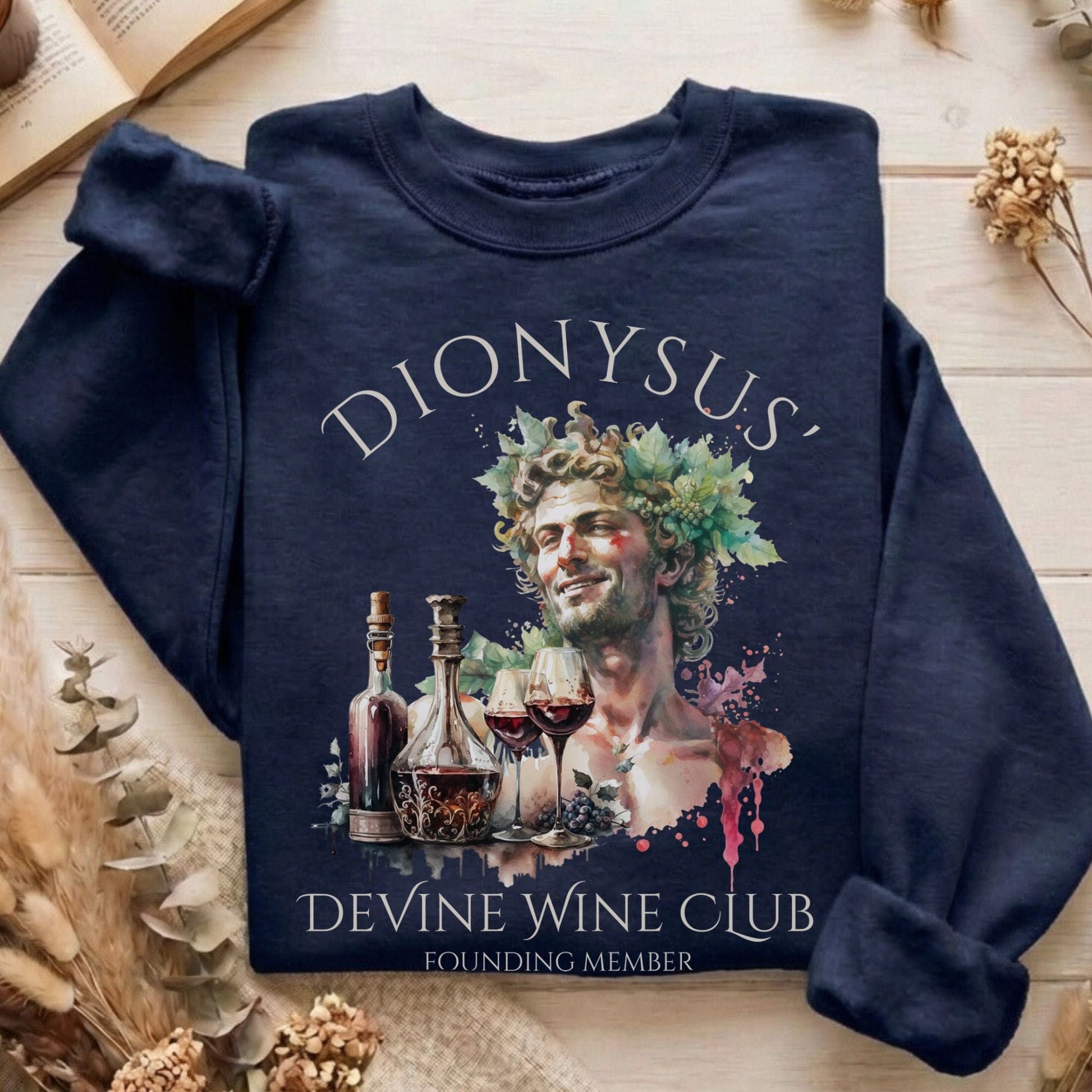 Sweatshirt Navy / S Design 273 Crewneck Sweatshirt The Mystic Eden