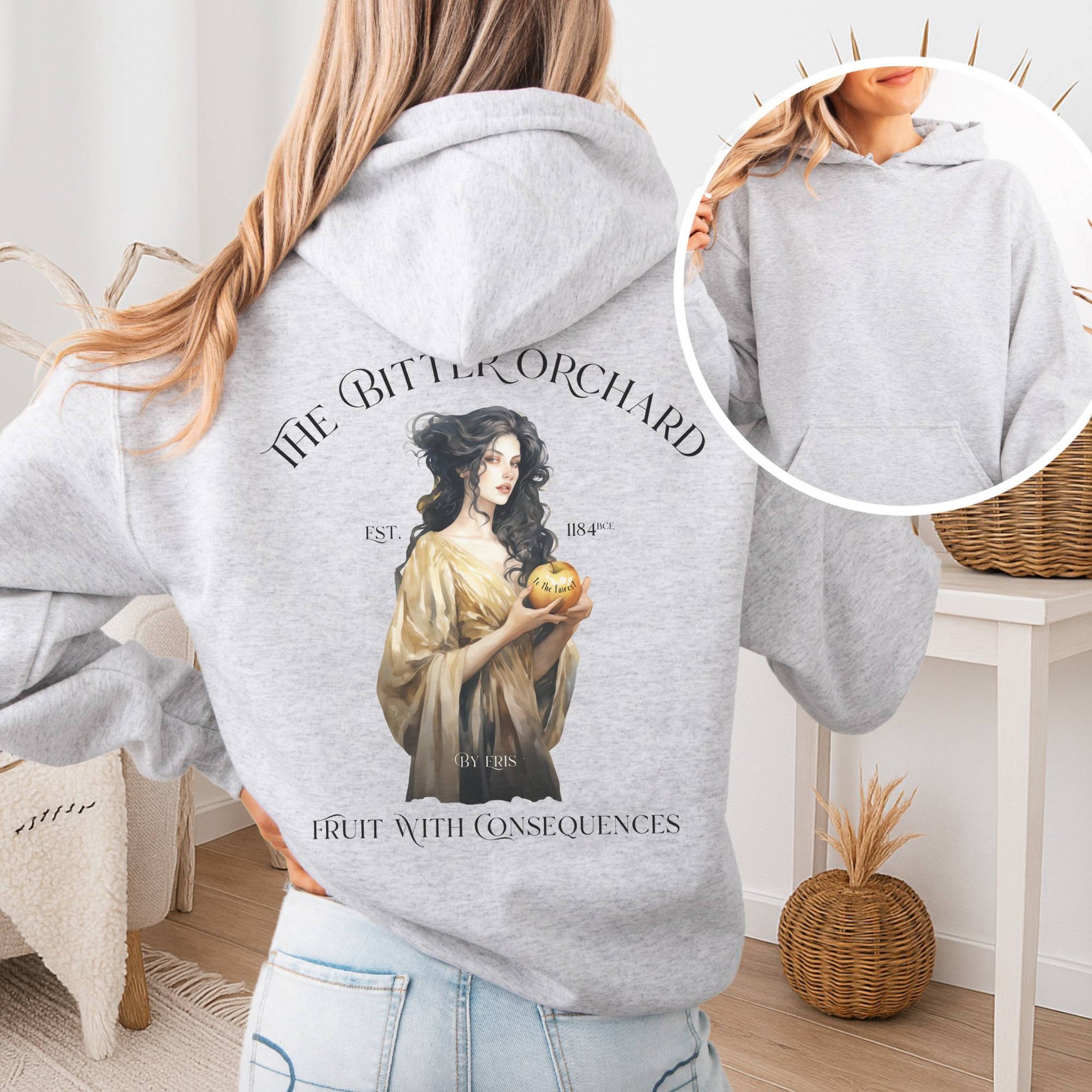 Hoodie Ash / S The Bitter Orchard Hoodie – Fruit With Consequences The Mystic Eden