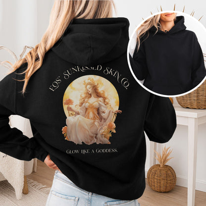 Hoodie Black / S Eos' Sunkissed Skin Co. Hoodie – Glow Like a Goddess The Mystic Eden