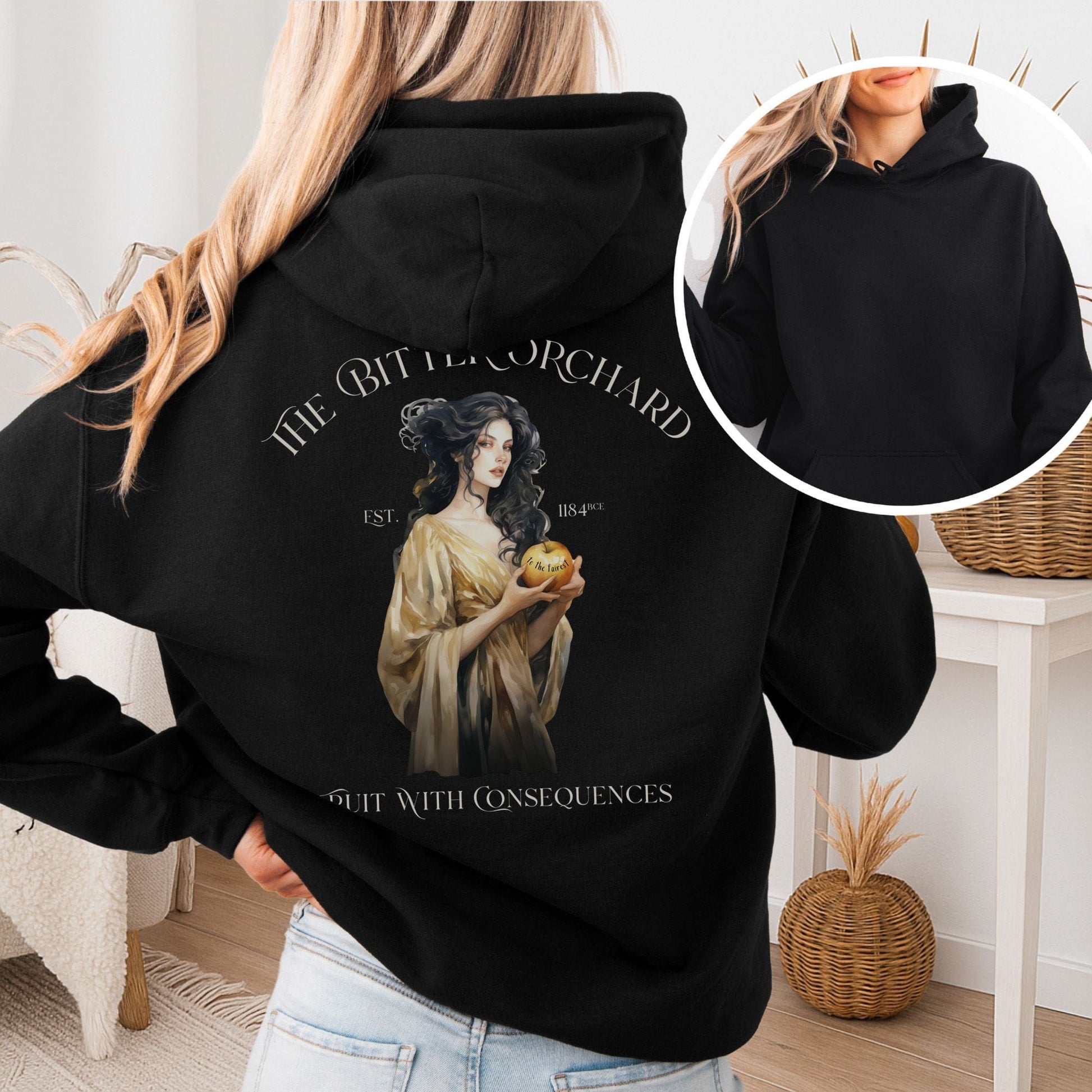 Hoodie Black / S The Bitter Orchard Hoodie – Fruit With Consequences The Mystic Eden