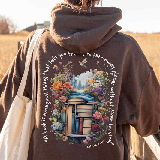 Hoodie Magic Book Hoodie Sweatshirt The Mystic Eden