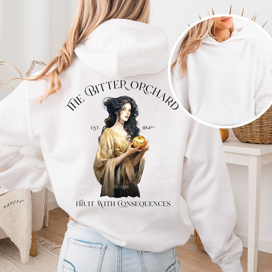 Hoodie White / S The Bitter Orchard Hoodie – Fruit With Consequences The Mystic Eden