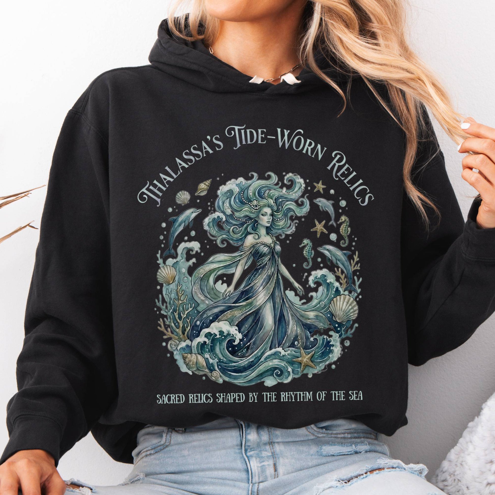 Hoodies Black / S Design 287 Hoodie The Mystic Eden