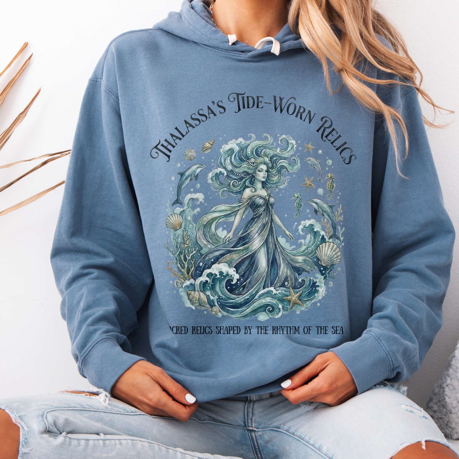 Hoodies Blue Jean / S Design 287 Hoodie The Mystic Eden