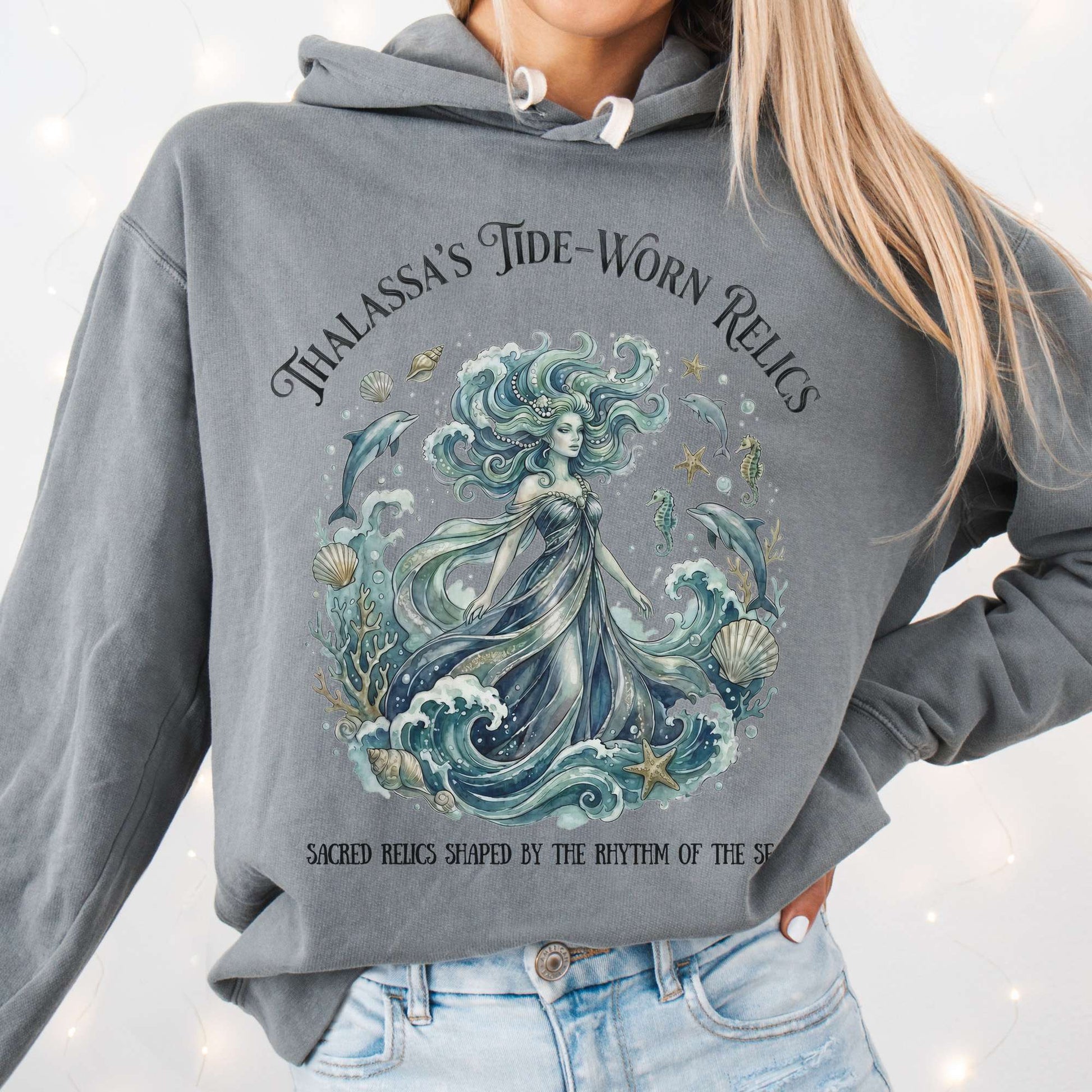 Hoodies Grey / S Design 287 Hoodie The Mystic Eden