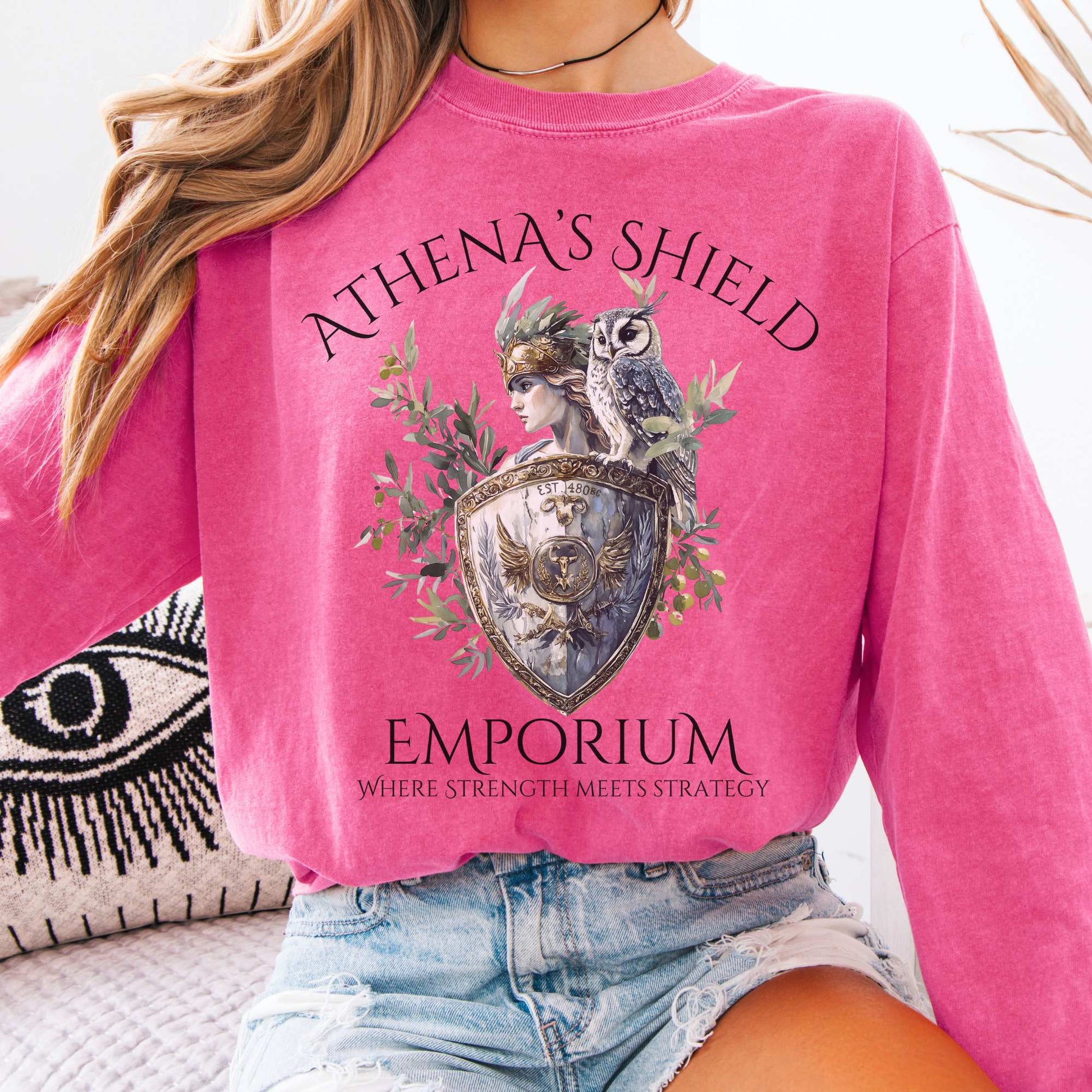 Long-sleeve Athena's Shield Emporium Long Sleeved Shirt The Mystic Eden
