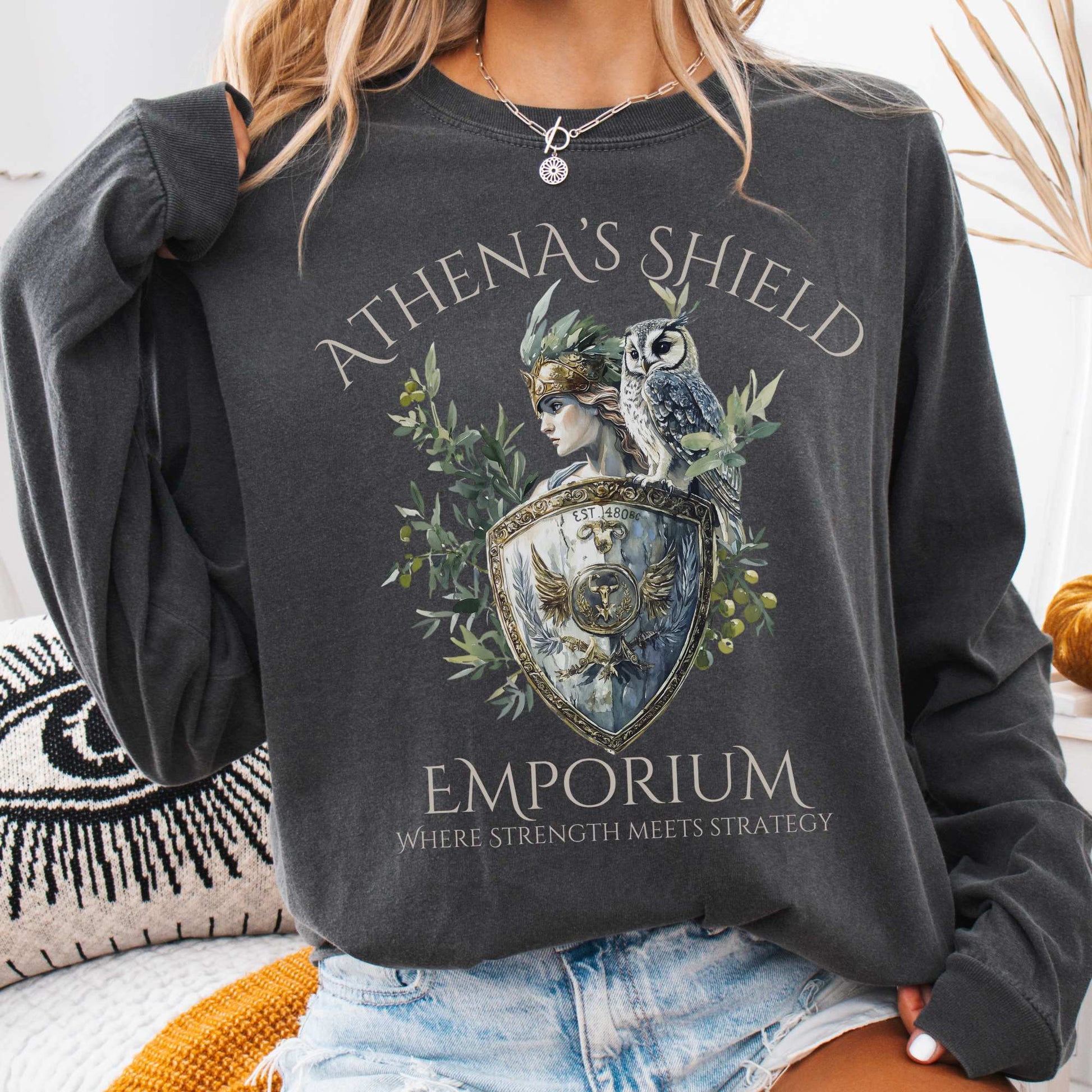 Long-sleeve Athena's Shield Emporium Long Sleeved Shirt The Mystic Eden
