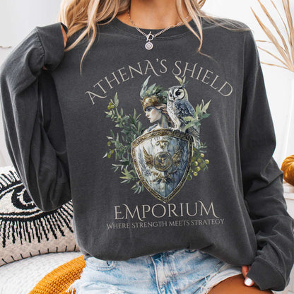 Long-sleeve Athena's Shield Emporium Long Sleeved Shirt The Mystic Eden