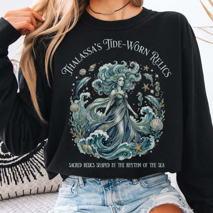 Long Sleeve Black / S Design 287 Long Sleeve The Mystic Eden