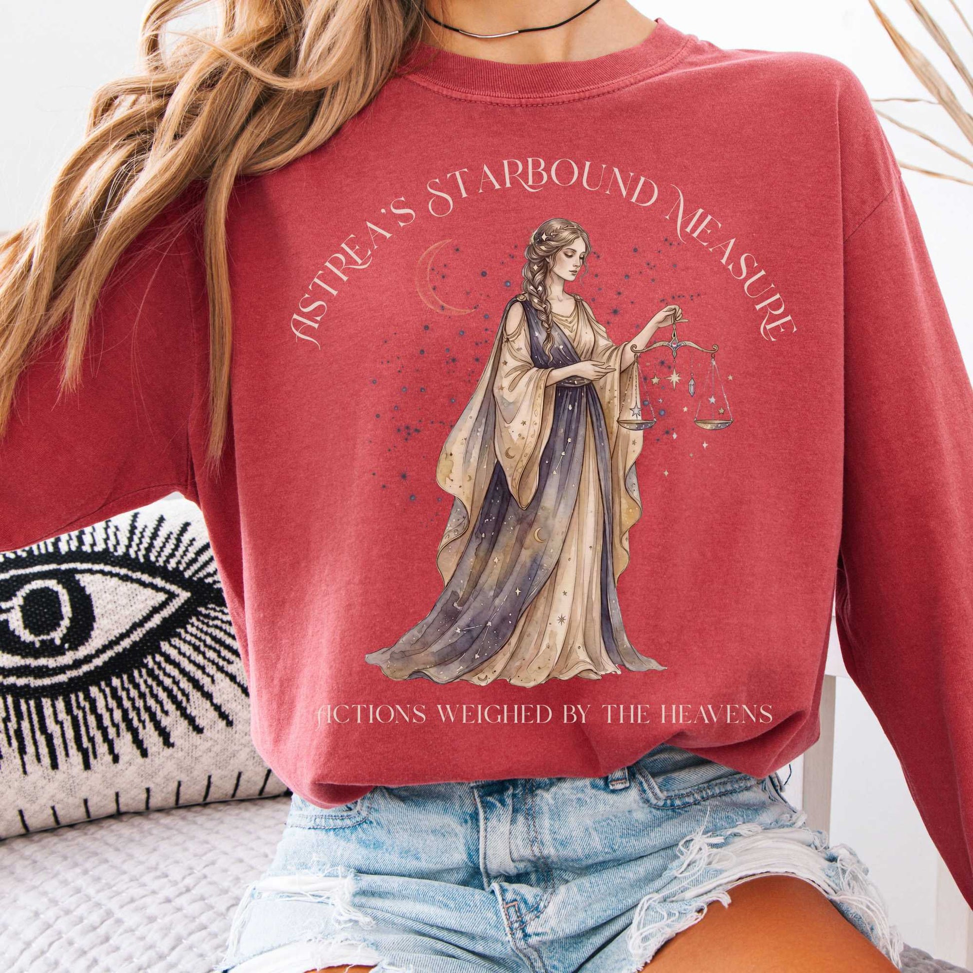 Long Sleeve Crimson / S Design 288 Long Sleeve The Mystic Eden