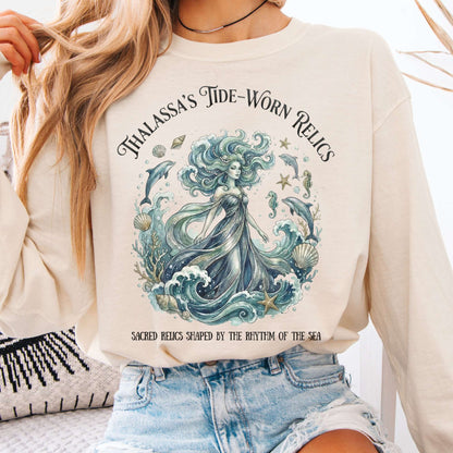 Long Sleeve Ivory / S Design 287 Long Sleeve The Mystic Eden