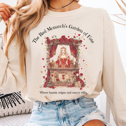 Long-sleeve Ivory / S The Red Monarchs Garden of Fate Long Sleeve Tee The Mystic Eden