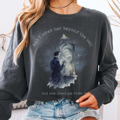 Long-sleeve Pepper / S And I Loved Her Beyond The Veil Poe Long sleeve Tee The Mystic Eden