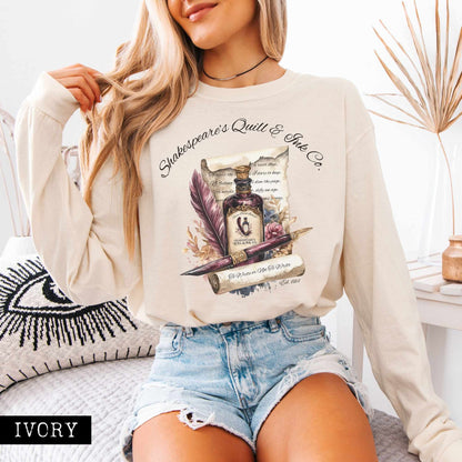 Long-sleeve Shakespeare's Quill & Ink Co. Long Sleeved Shirt The Mystic Eden