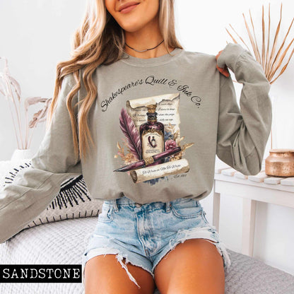 Long-sleeve Shakespeare's Quill & Ink Co. Long Sleeved Shirt The Mystic Eden