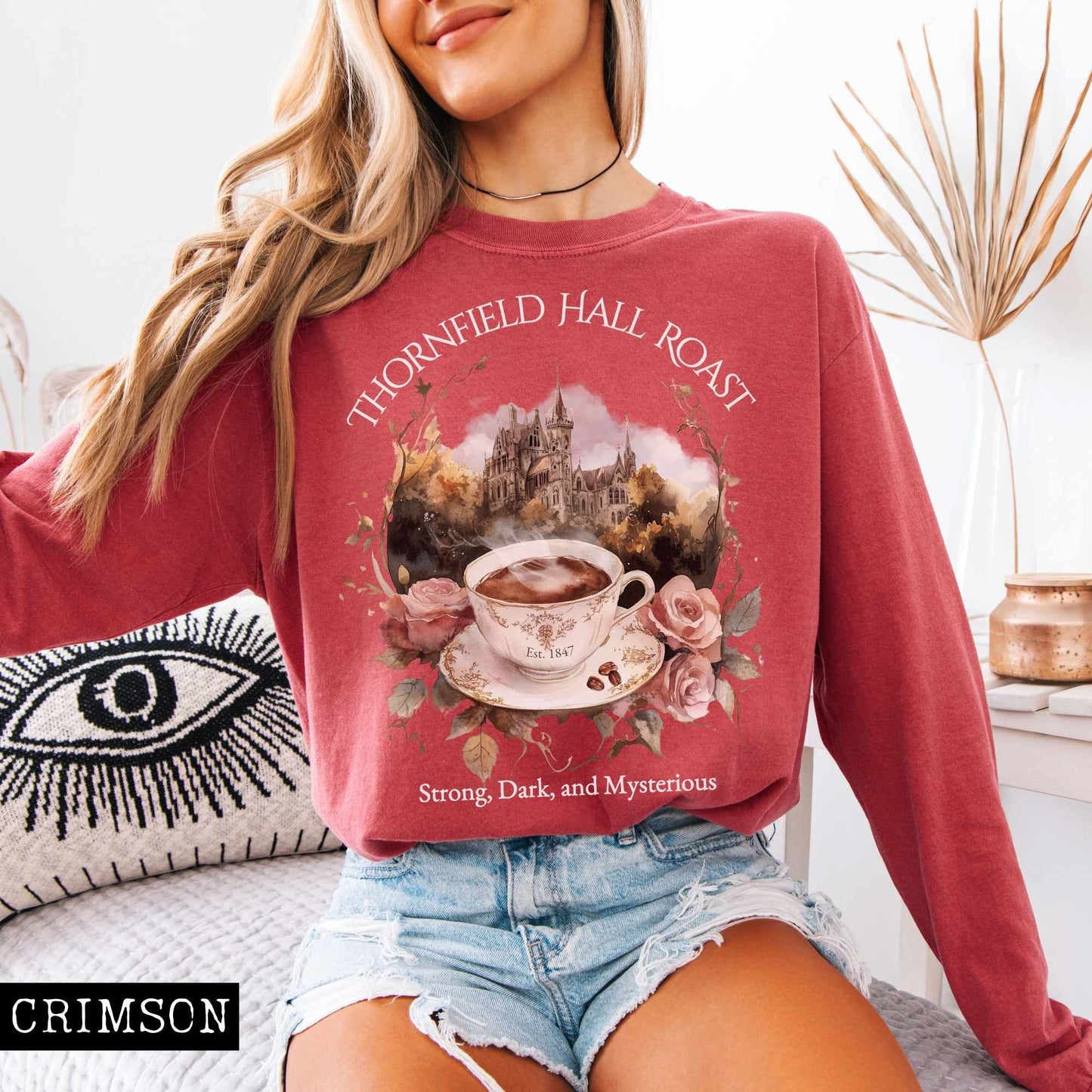 Long-sleeve Thornfield Hall Roast Long Sleeved Shirt The Mystic Eden