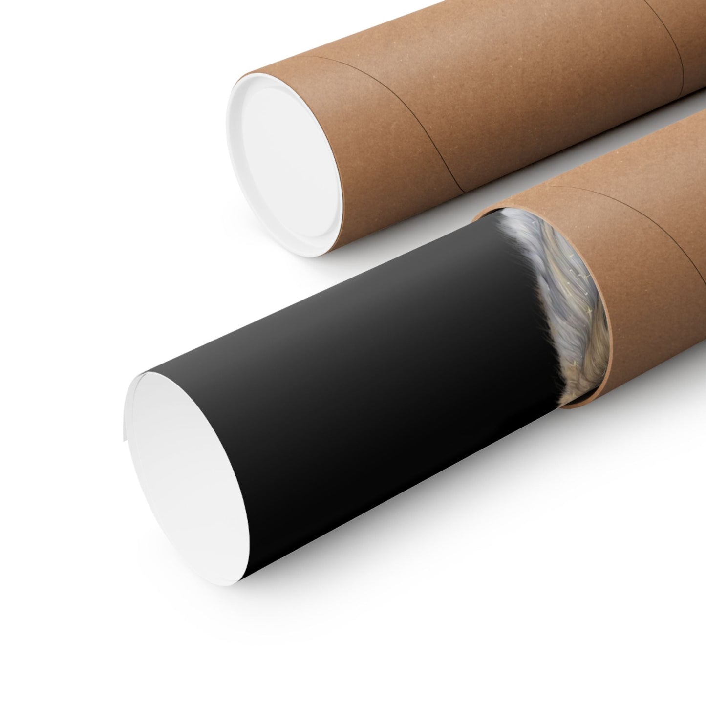 Poster 11″ x 14″ / Matte All the Woods Are Alive With Watchful Eyes Walter de la Mare Black Print The Mystic Eden