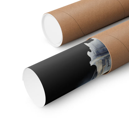 Poster 11″ x 14″ / Matte And I Loved Her Beyond The Veil Poe Black Print The Mystic Eden