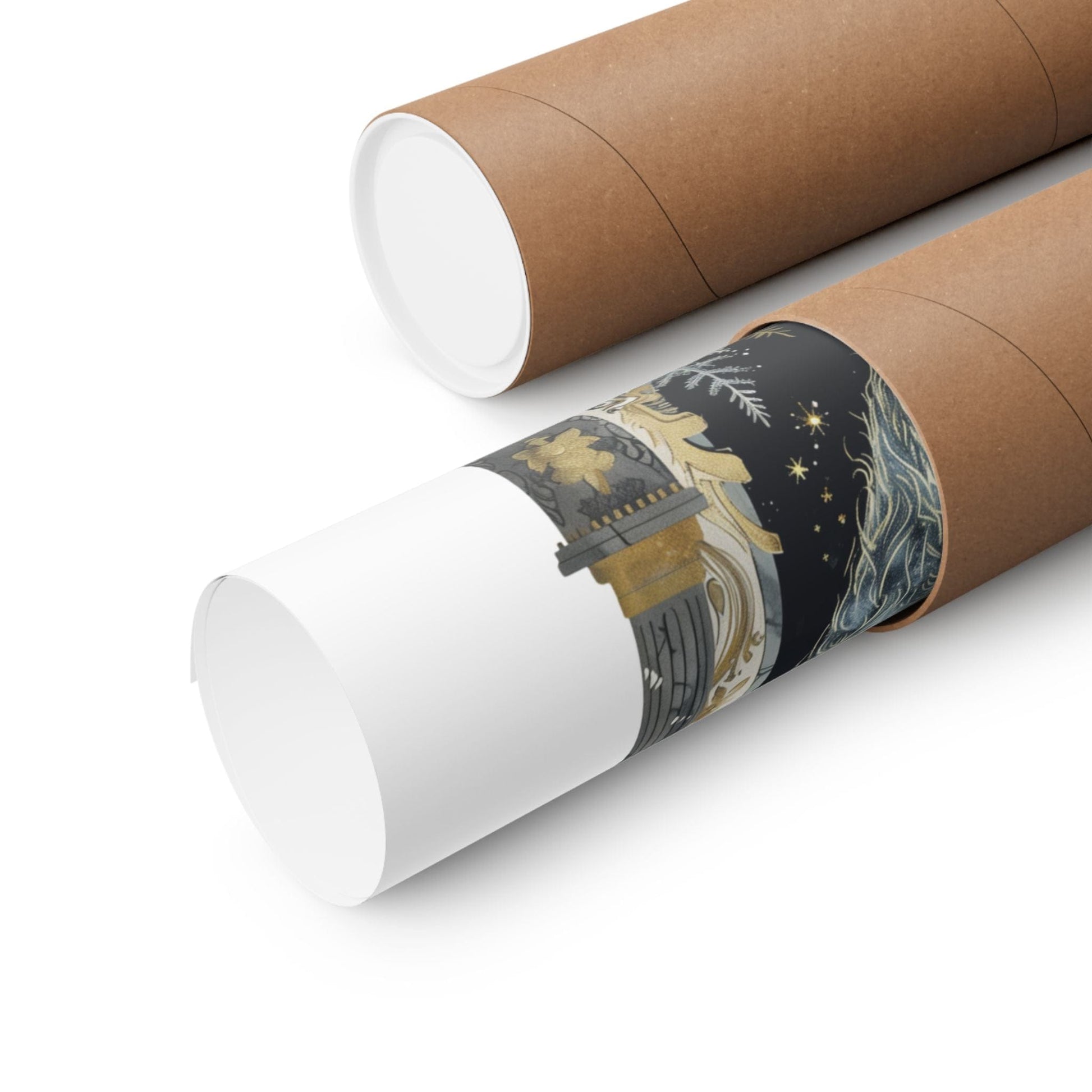 Poster 11″ x 14″ / Matte Beneath The Moon The Wolf Remembers Who She Is Print The Mystic Eden