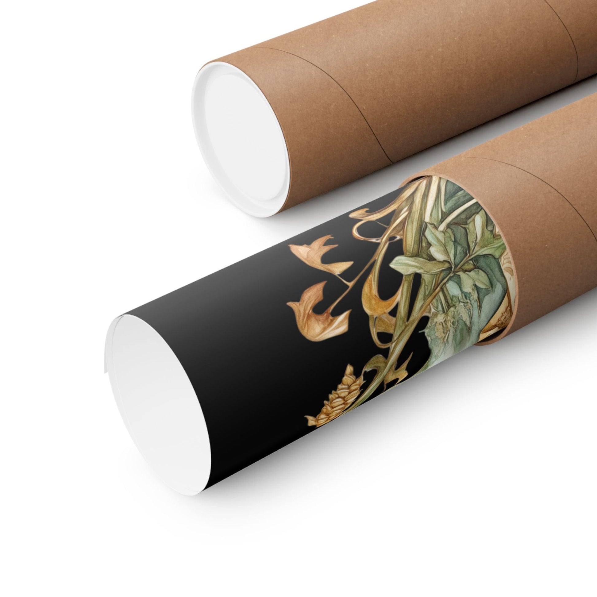 Poster 11″ x 14″ / Matte Demeter's Original Organic Harvest Grains Black Print The Mystic Eden