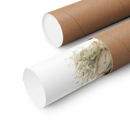 Poster 11″ x 14″ / Matte Everything Real Was Once Imagined The Velveteen Rabbit Poster The Mystic Eden