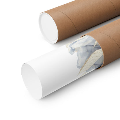 Poster 11″ x 14″ / Matte I Am Not Afraid of Storms Little Women White Print The Mystic Eden