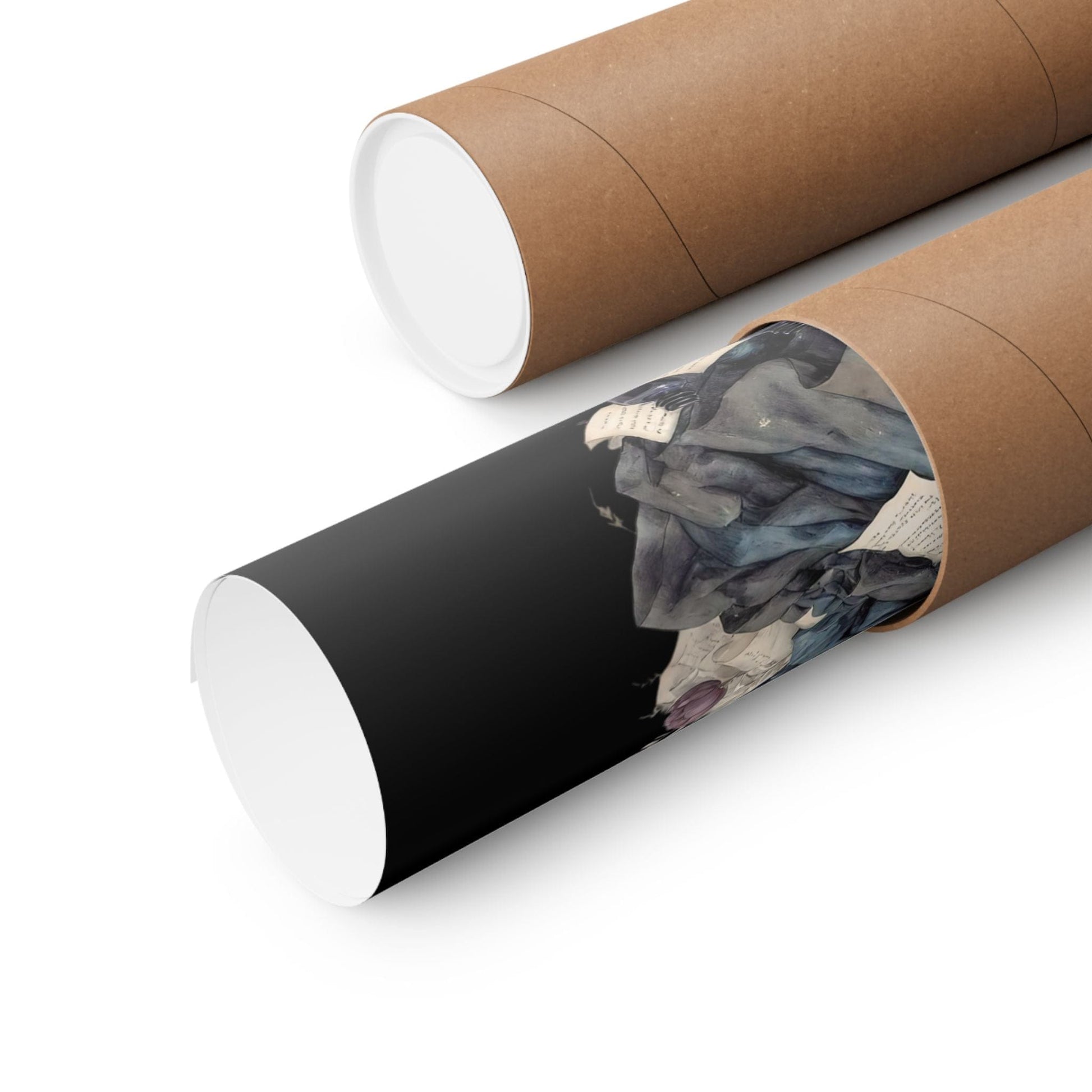 Poster 11″ x 14″ / Matte It's the Dark That Teaches the Stars to Shine Poe Inspired Black Print The Mystic Eden