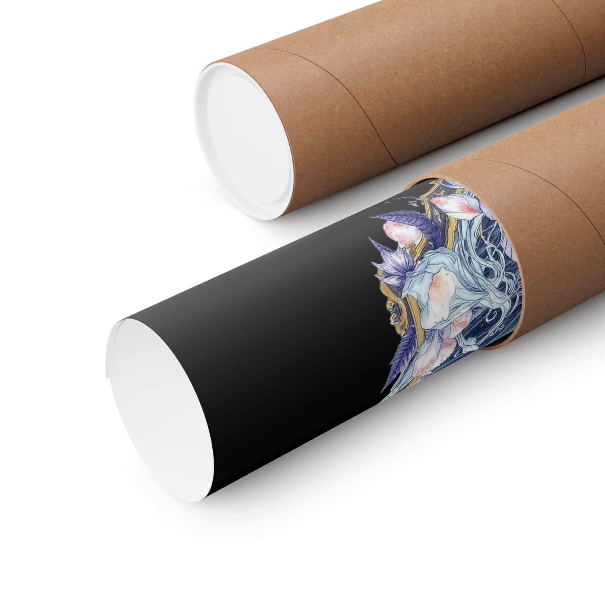 Poster 11″ x 14″ / Matte My Soul Is Full of Longing For The Secrets Of The Sea Black Print The Mystic Eden