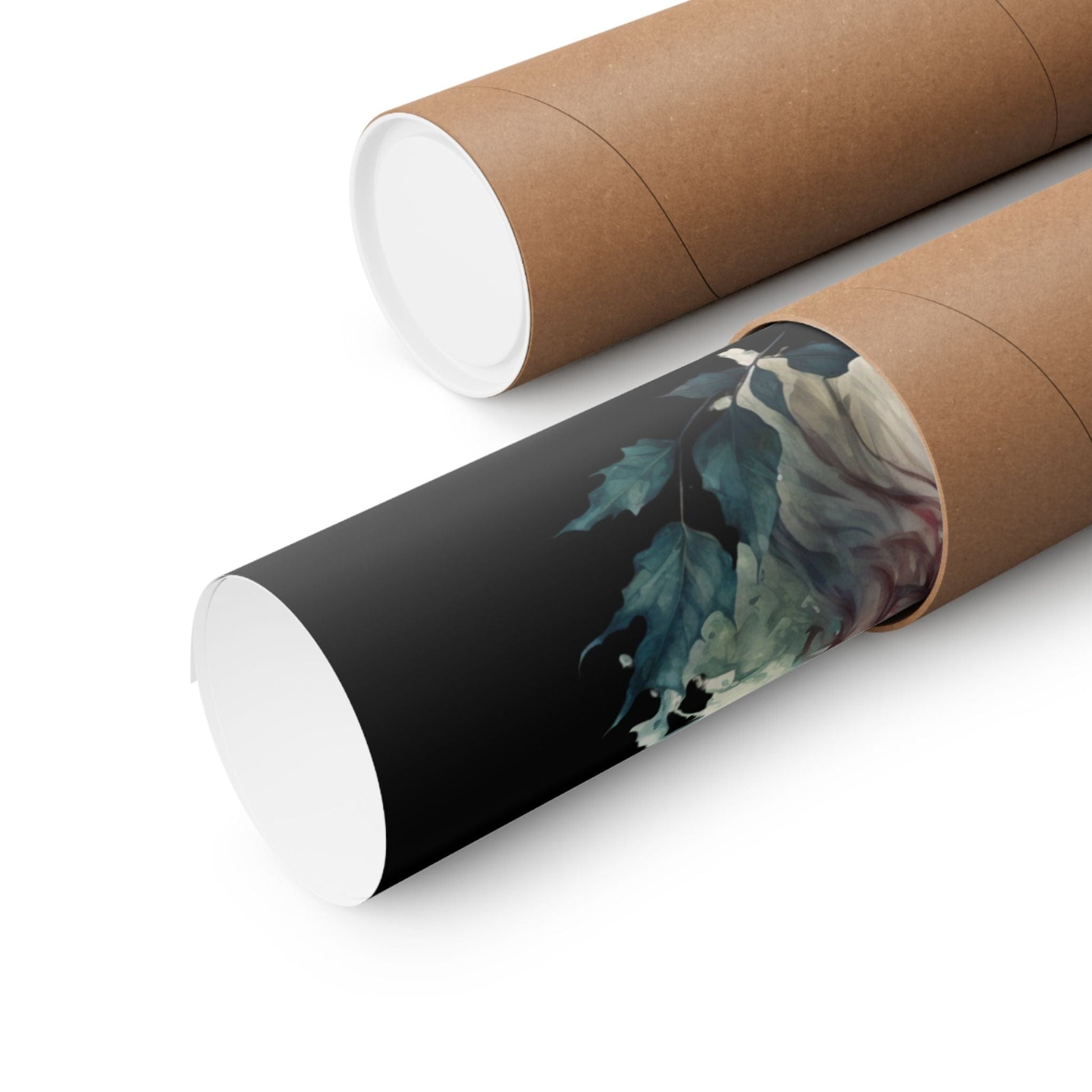 Poster 11″ x 14″ / Matte Persephone’s Farm Fresh Pomegranates Mythology Black Print The Mystic Eden