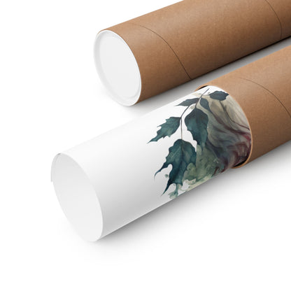 Poster 11″ x 14″ / Matte Persephone’s Farm Fresh Pomegranates Mythology Print The Mystic Eden