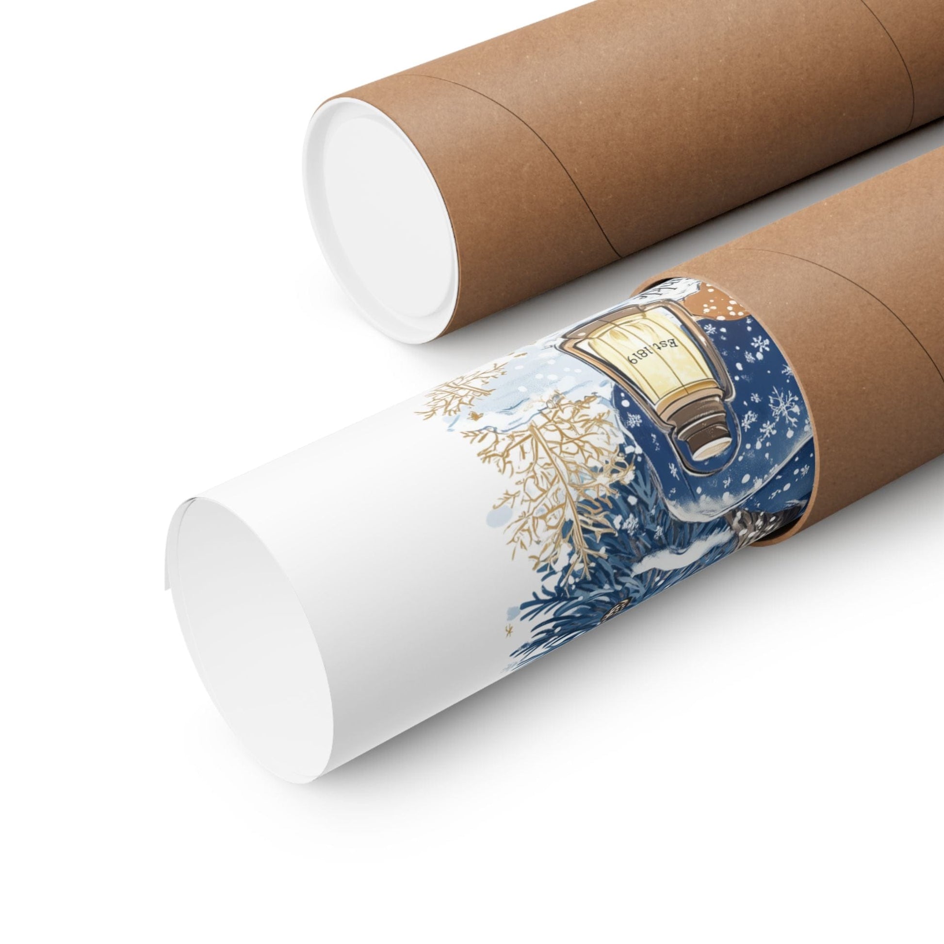 Poster 11″ x 14″ / Matte Rip Van Winkle's Winter Slumber Club Christmas Print The Mystic Eden