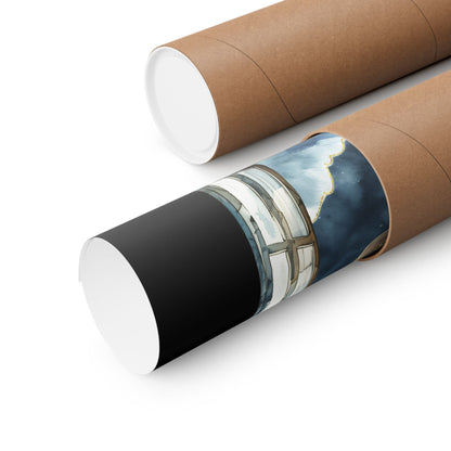 Poster 11″ x 14″ / Matte Second Star to the Right Peter Pan Print The Mystic Eden