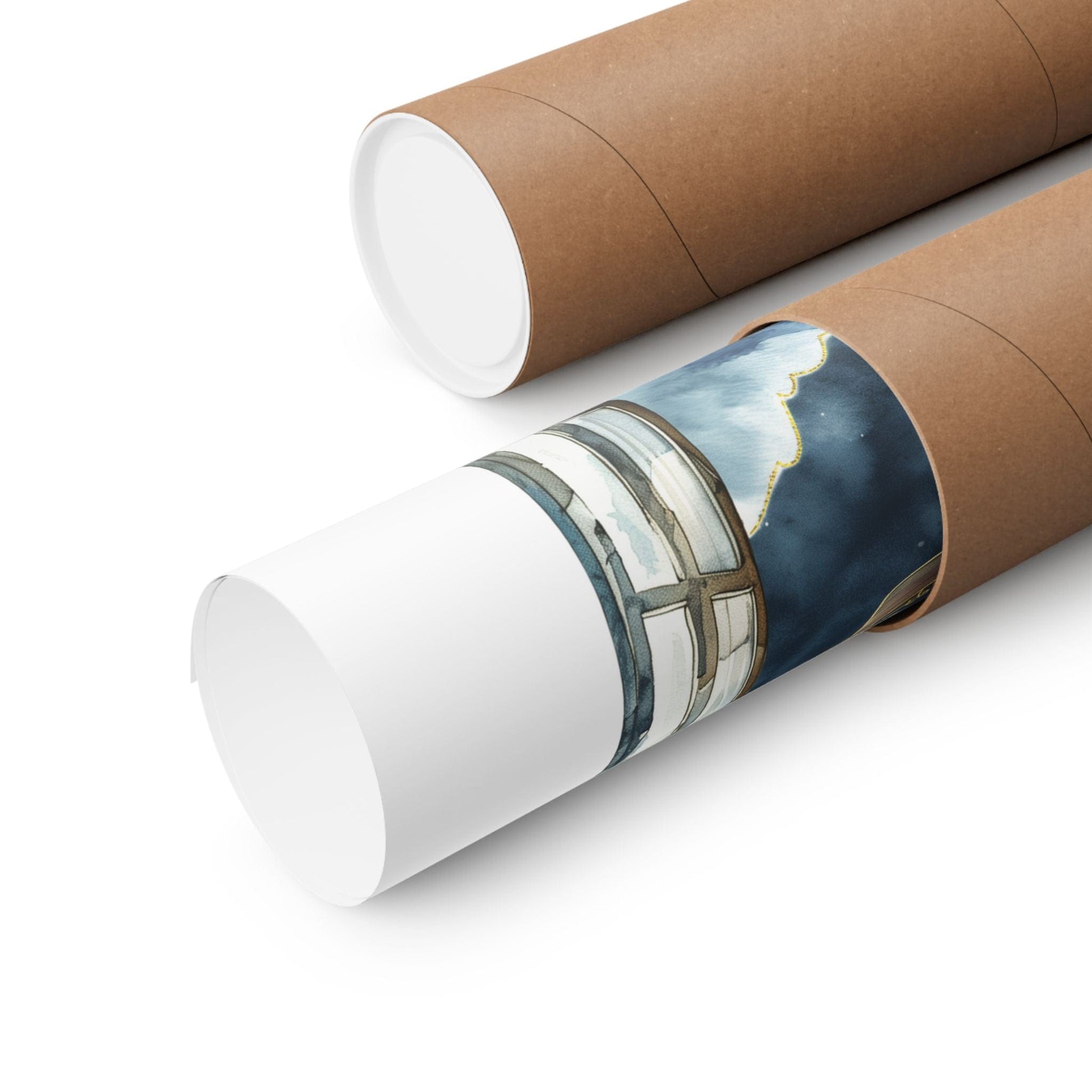 Poster 11″ x 14″ / Matte Second Star to the Right Peter Pan White Print The Mystic Eden