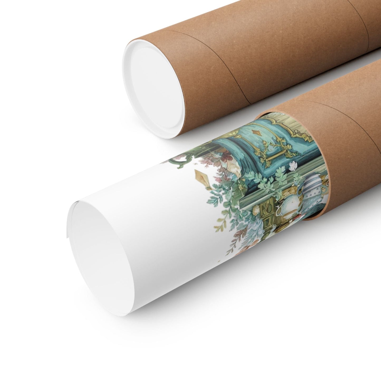 Poster 11″ x 14″ / Matte The Hatter's Curious Tea Co. Print The Mystic Eden