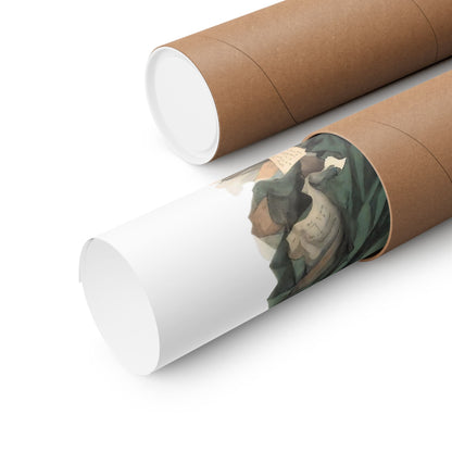 Poster 11″ x 14″ / Matte The Soul Selects Her Own Society Emily Dickinson Poster The Mystic Eden