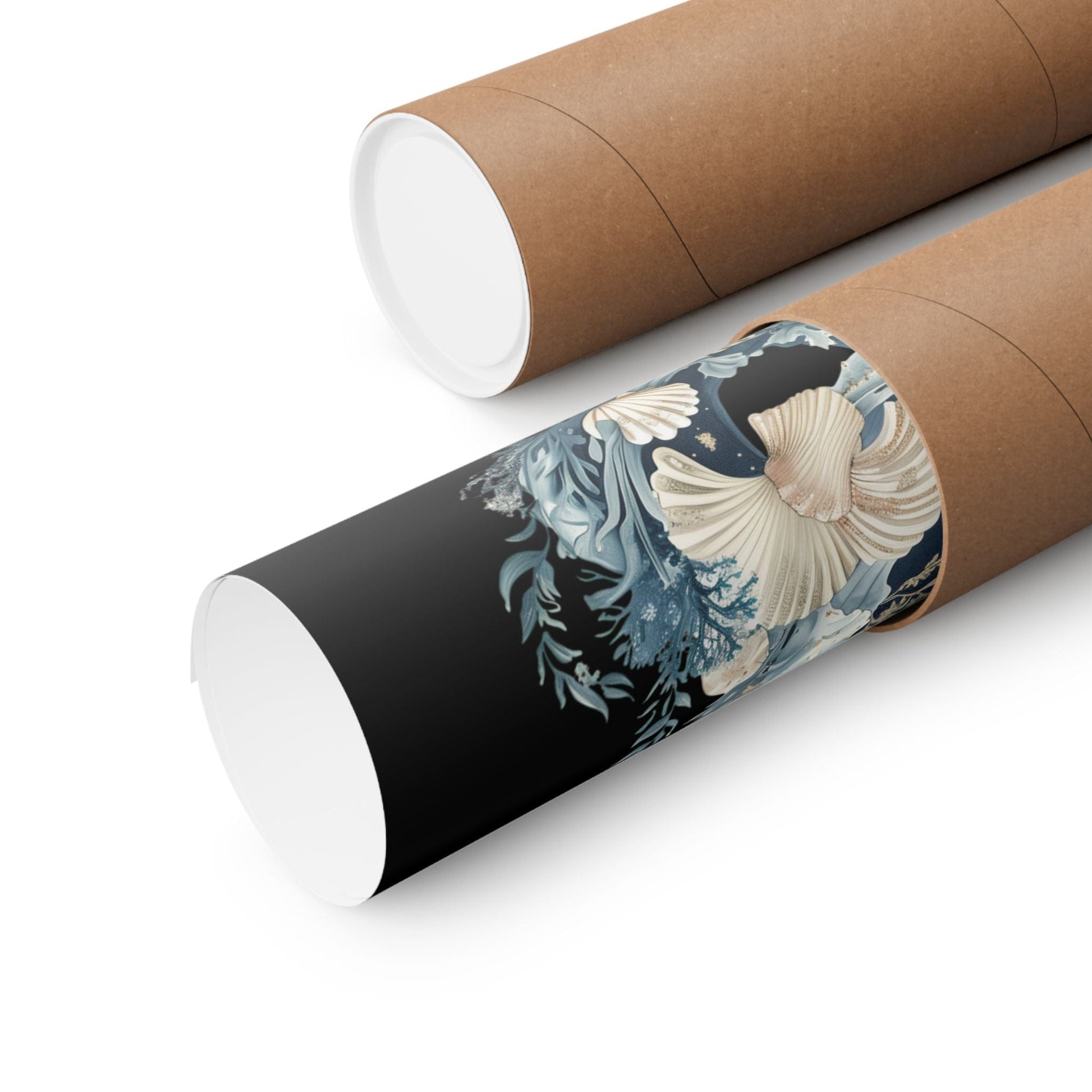 Poster 11″ x 14″ / Matte The Violins of the Sea Played Softly to the Moon Black Print The Mystic Eden