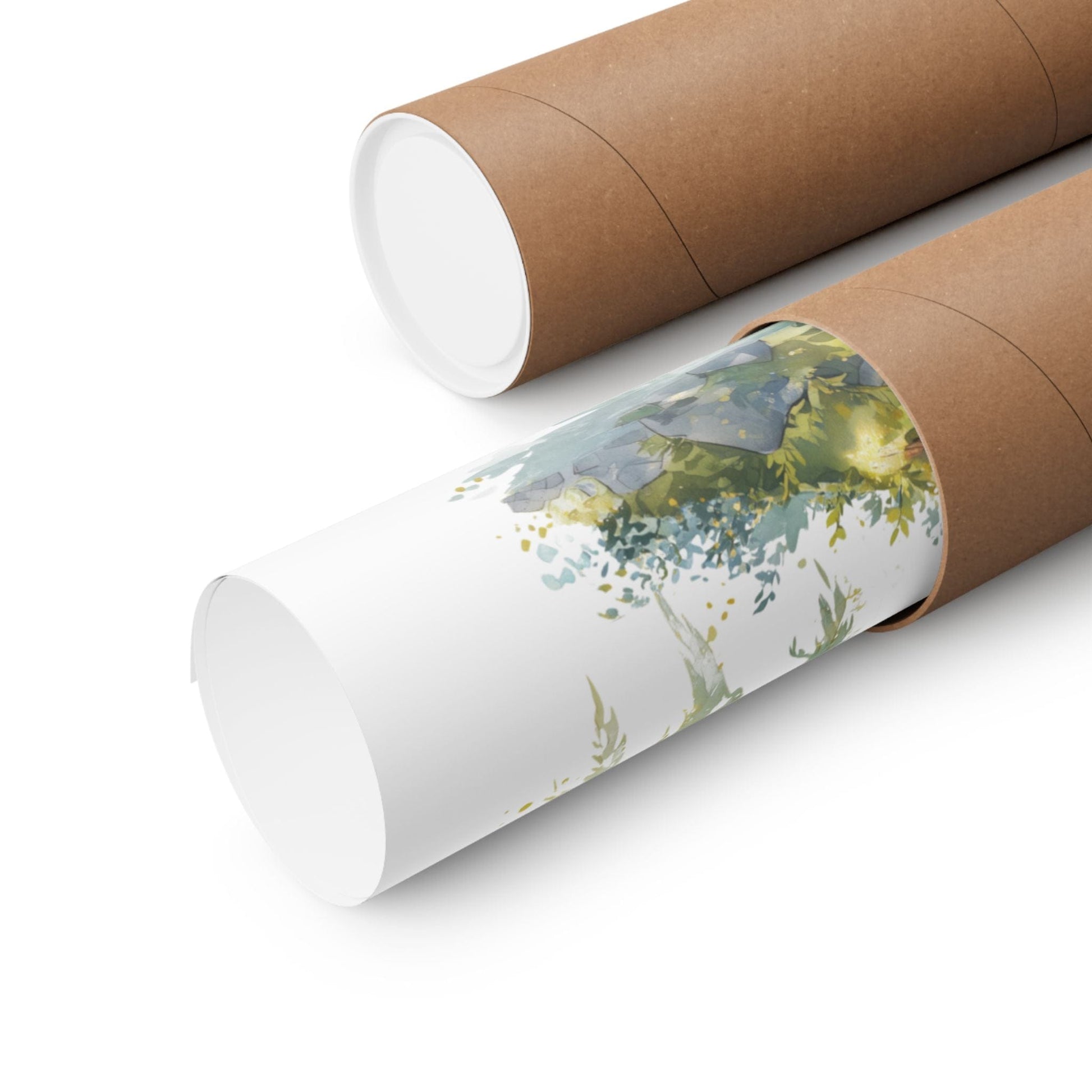 Poster 11″ x 14″ / Matte Time Forgets to Move Beneath the Willow Tee The Mystic Eden