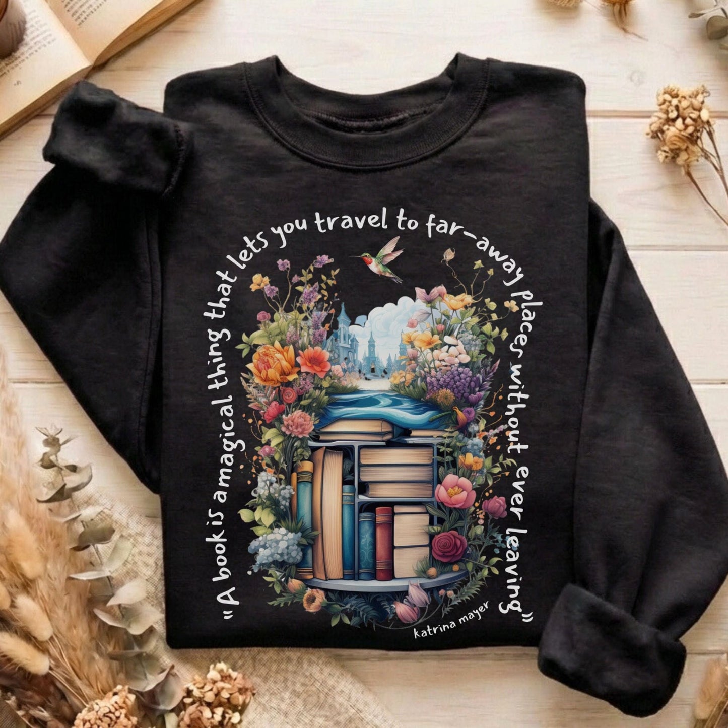 Sweatshirt Black / S Design 14 Sweatshirt The Mystic Eden