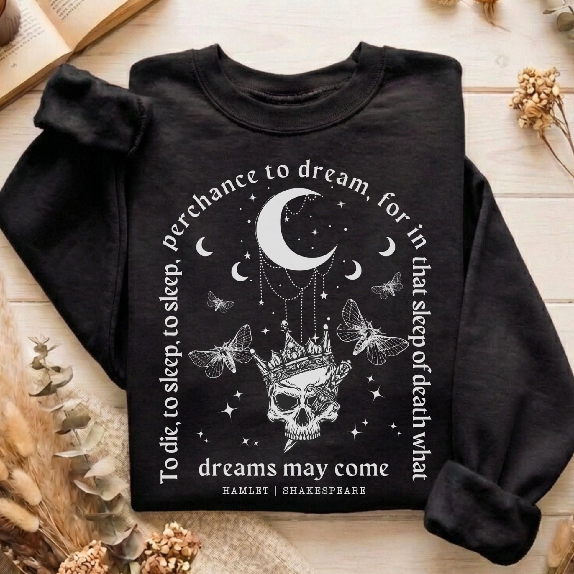 Sweatshirt Black / S Design 28  Sweatshirt The Mystic Eden