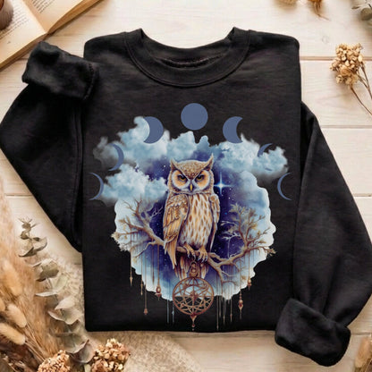Sweatshirt Black / S Design 8 Sweatshirt The Mystic Eden