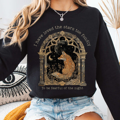 Sweatshirt Black / S I Have Loved the Stars Too Fondly Sarah Williams Sweatshirt The Mystic Eden