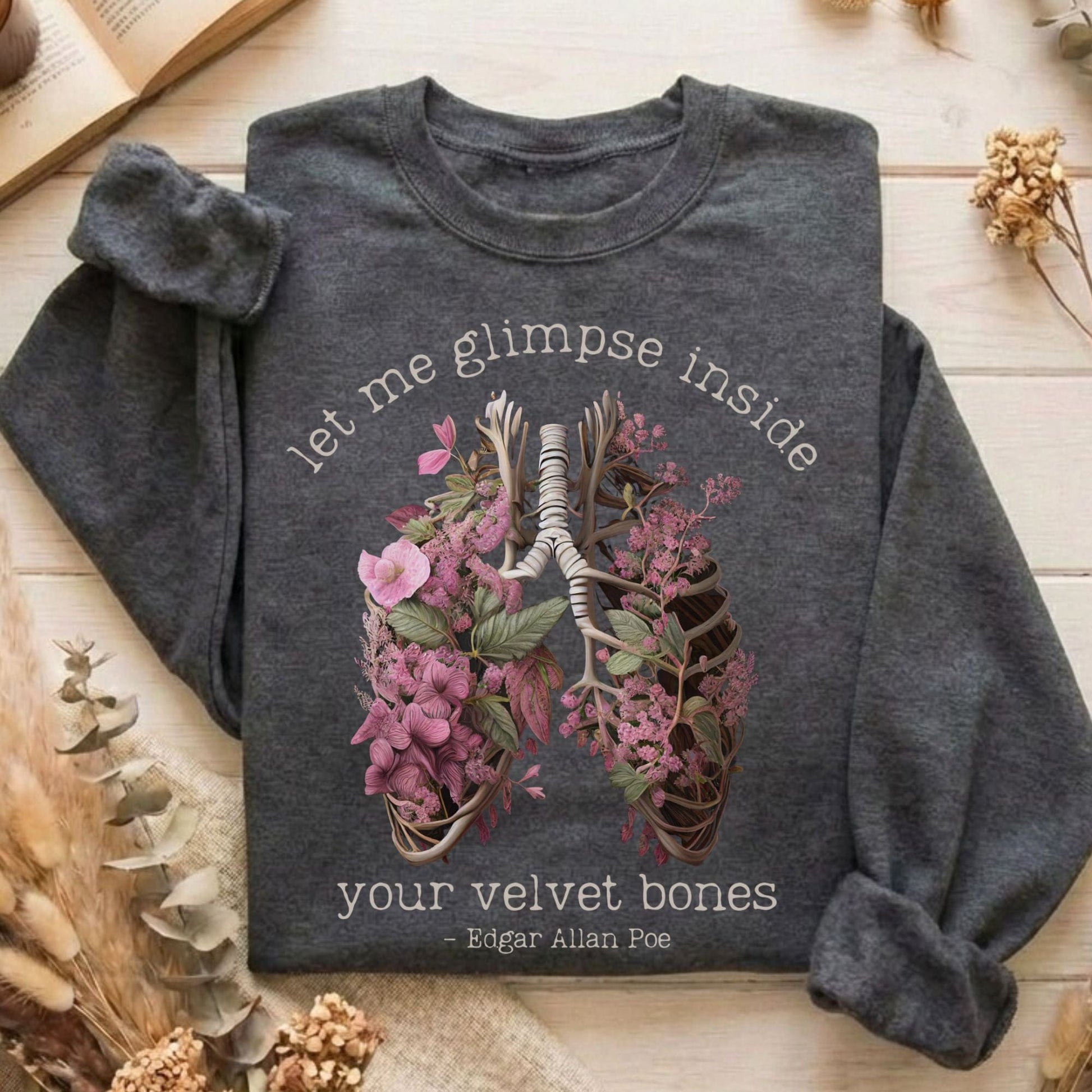 Sweatshirt Dark Heather / S Design 16 Sweatshirt The Mystic Eden