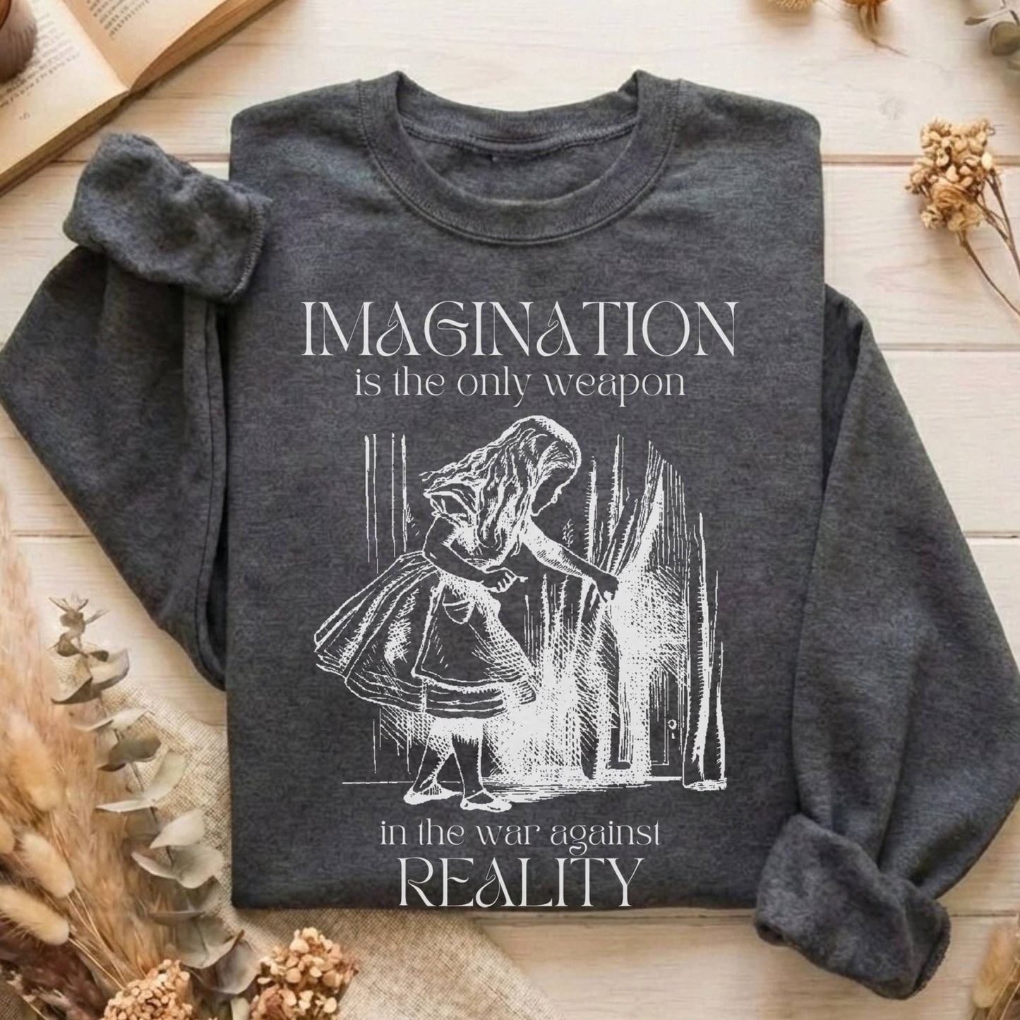 Sweatshirt Dark Heather / S Design 26 Sweatshirt The Mystic Eden
