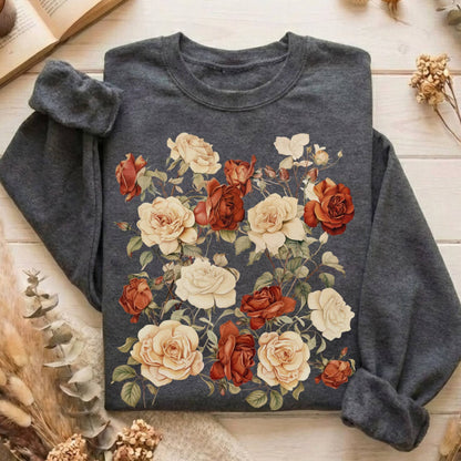 Sweatshirt Dark Heather / S Design 7 Crewneck Sweatshirt The Mystic Eden