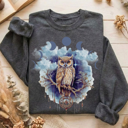Sweatshirt Dark Heather / S Design 8 Sweatshirt The Mystic Eden